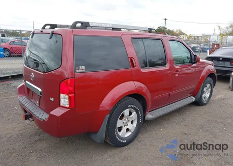 2005 Nissan Pathfinder Se из США, поврежденный, VIN 5N1AR18W25C759033